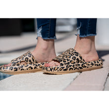 Load image into Gallery viewer, Brown Leopard 2.0  Insanely Comfy -Beach or Casual Slides