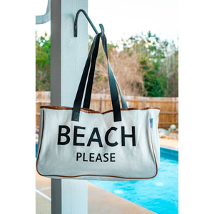 Beach Please Kai Tote Bags