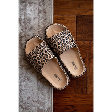 Load image into Gallery viewer, Brown Leopard 2.0  Insanely Comfy -Beach or Casual Slides