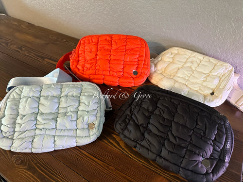 The Payton Quilted Puffer Crossbody