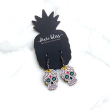 Load image into Gallery viewer, Sweet Sugar Skulls in White