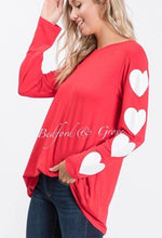 Load image into Gallery viewer, Heart On My Sleeve Tee